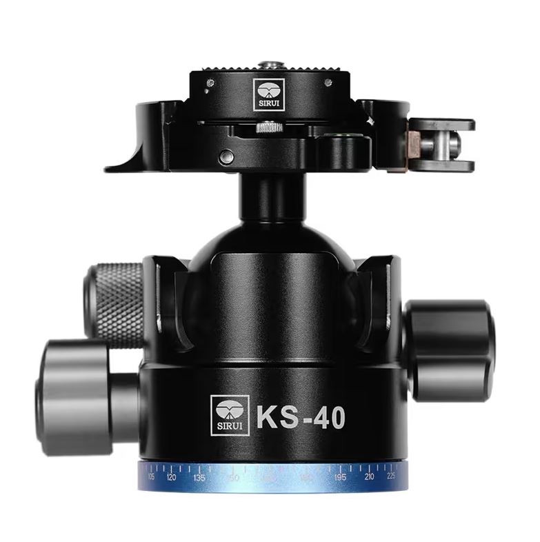 Sirui KS-40 Kugelkopf - Frontale Ansicht
