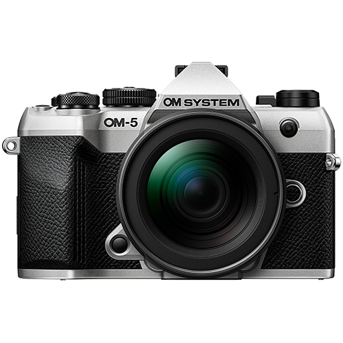 OM-System OM-5 Mark II KIt mit 12-45mm Objektiv Silber