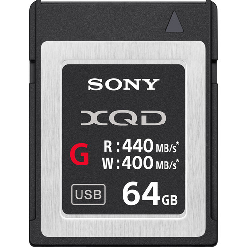 Sony XQD 64GB G-Serie X Speicherkarte Sony-XQD-64GB-G-Serie-Speicherkarte_1