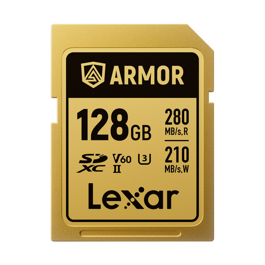 Lexar Armor Pro Gold 128GB UHS-II V60 Speicherkarte Lexar Armor Pro Gold 128GB UHS-II V60 Speicherkarte