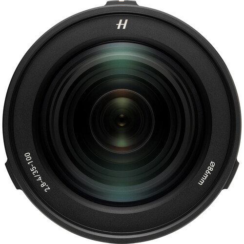 Hasselblad XCD 35-100mm f2.8-4 E Objektiv (Hasselblad X) - Fokus auf Linse