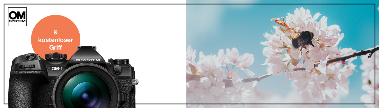 Frühlingsangebote für OM SYSTEM Kameras und M.Zuiko Objektive