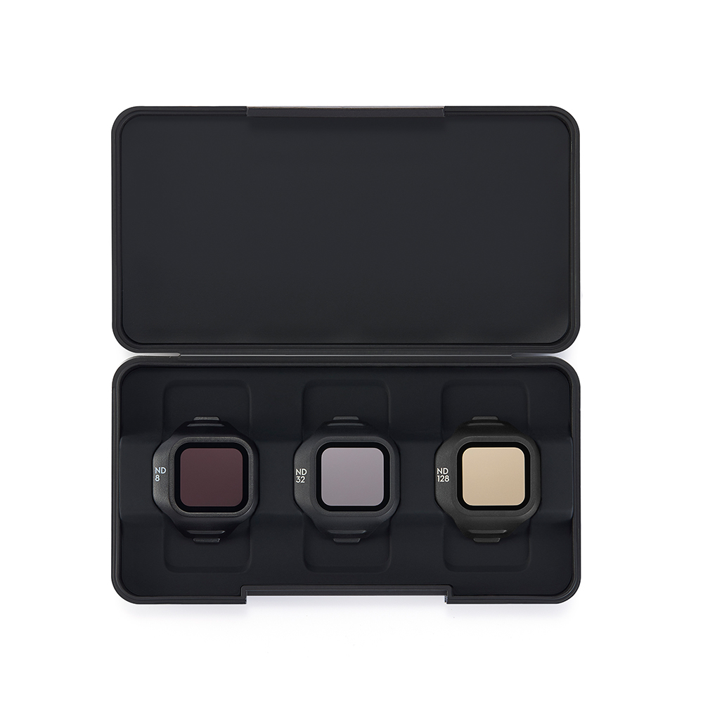DJI-mini-5-pro-nd-filter-set geöffnet oben