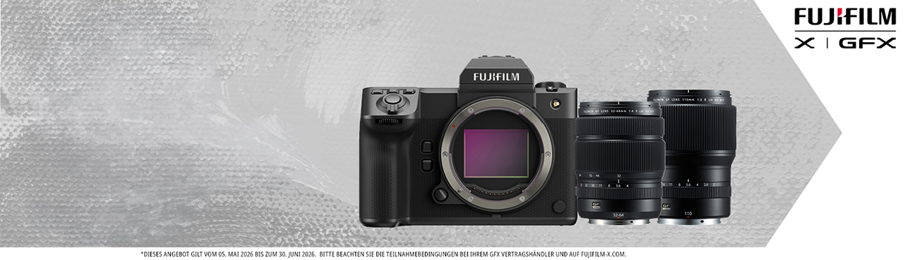 Fujinon GF Objektive Serie mit Cashback Vorteil 2026