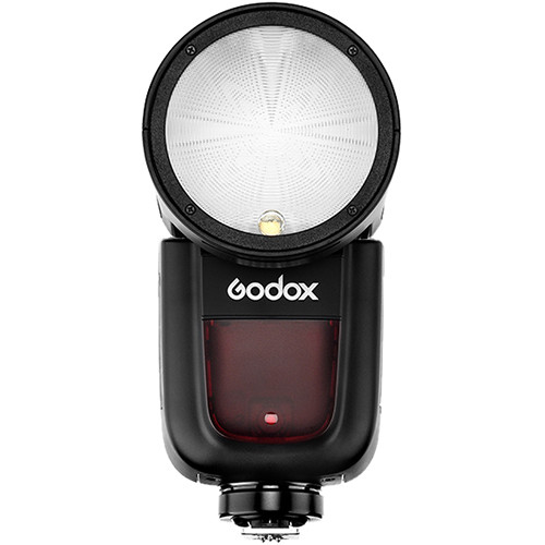 Godox V1 Blitz Nikon - Frontale Ansicht