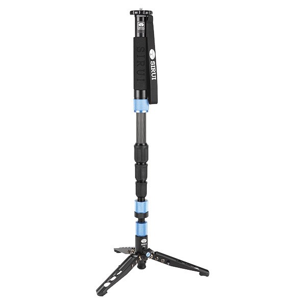 Sirui P-224S Carbon Einbeinstativ - Frontale Ansicht