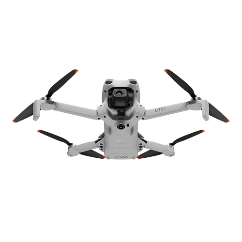 DJI Lito 1 Kameradrohne flugbereit Draufsicht