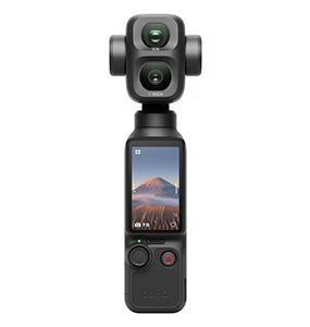 DJI Osmo Pocket 4P mit Dual-Lens Objektivkopf und Hochformat-Display