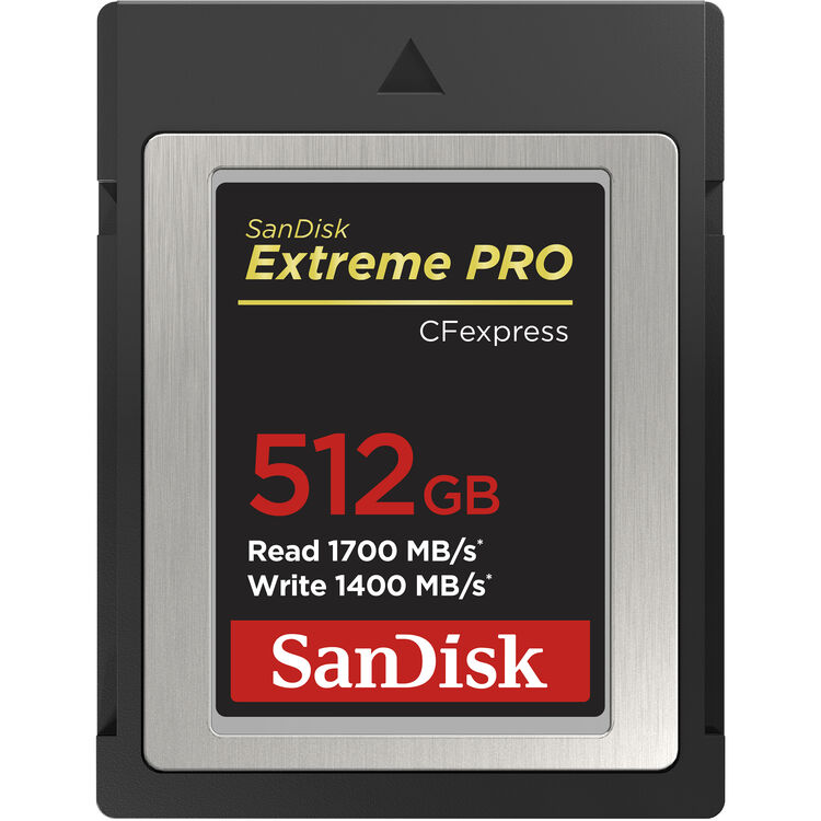 SanDisk Extreme Pro CFexpress 512GB Speicherkarte
