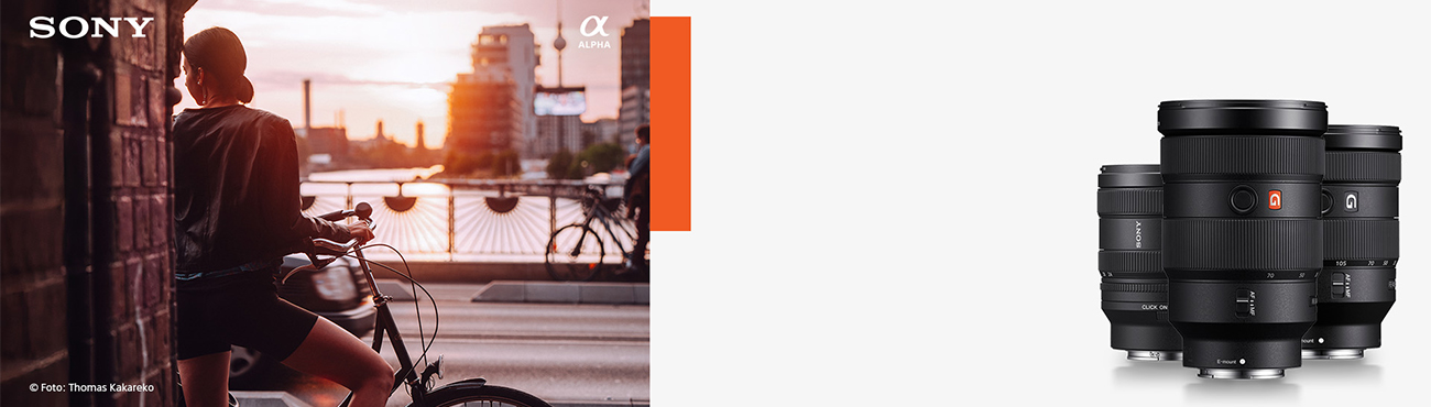 Sony G-Master Street Aktion: 200 € Rabatt automatisch im Warenkorb.