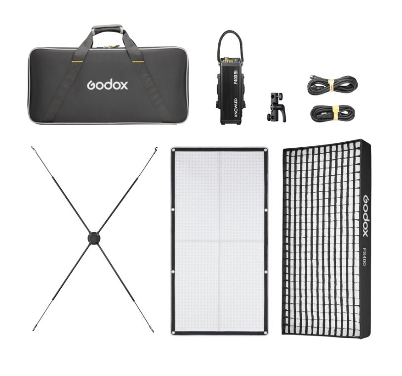 Godox F400Bi Knowled Flexible LED-Panel - Lieferumfang