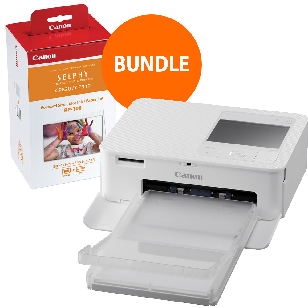 Canon Selphy CP 1500 weiß Bundle inkl. 1 Packung Canon RP-108 Papier Canon Selphy CP 1500 weiß Bundle inkl. 1 Packung Canon RP-108 Papier