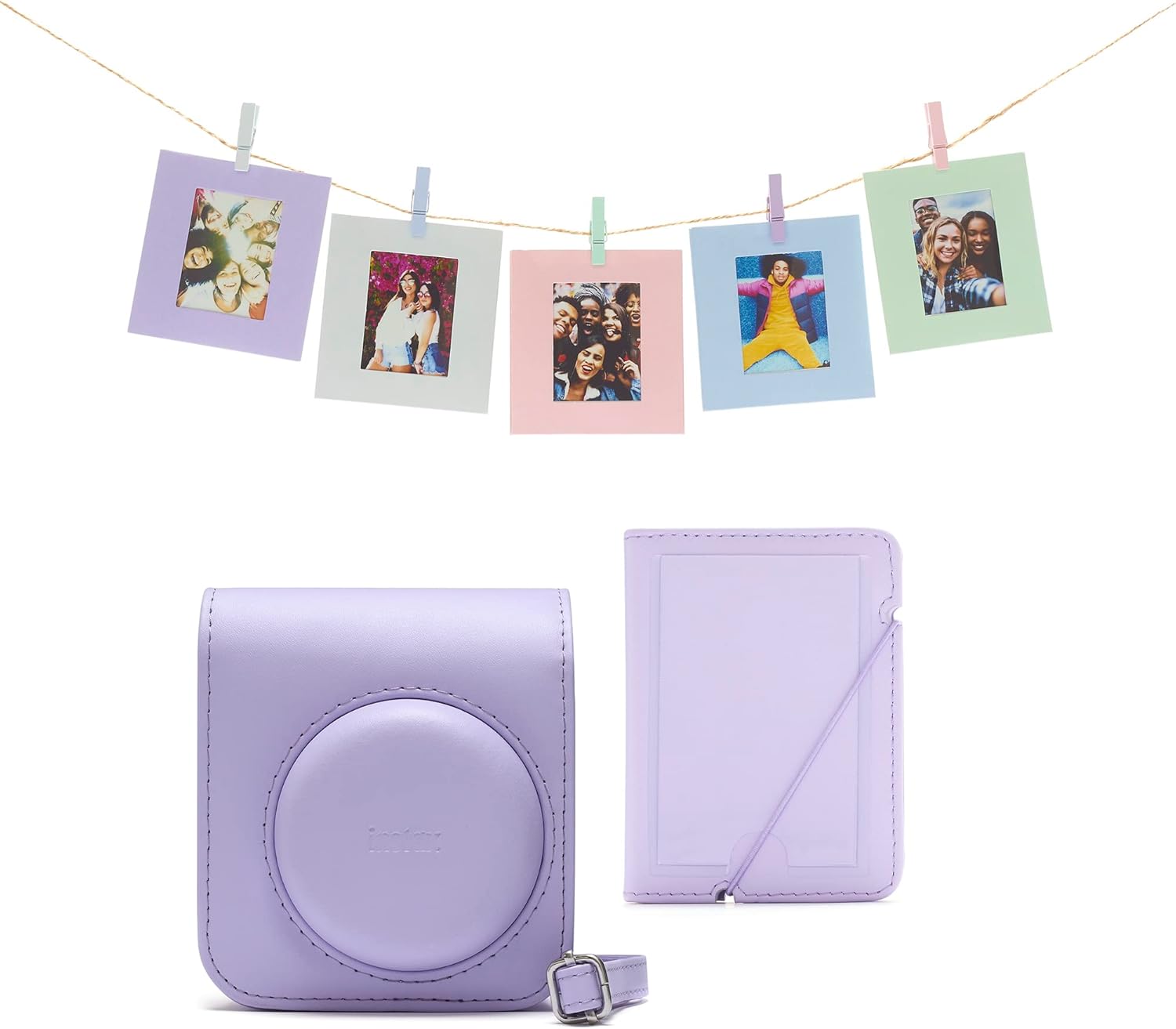 Fujifilm Instax Mini 12 Accessoire-Kit LILAC