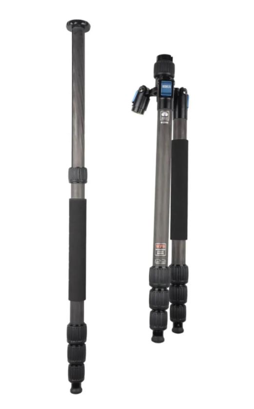 Sirui W-2204 EinDreibeinstativ wasserfest Carbon - Einbeinstativ