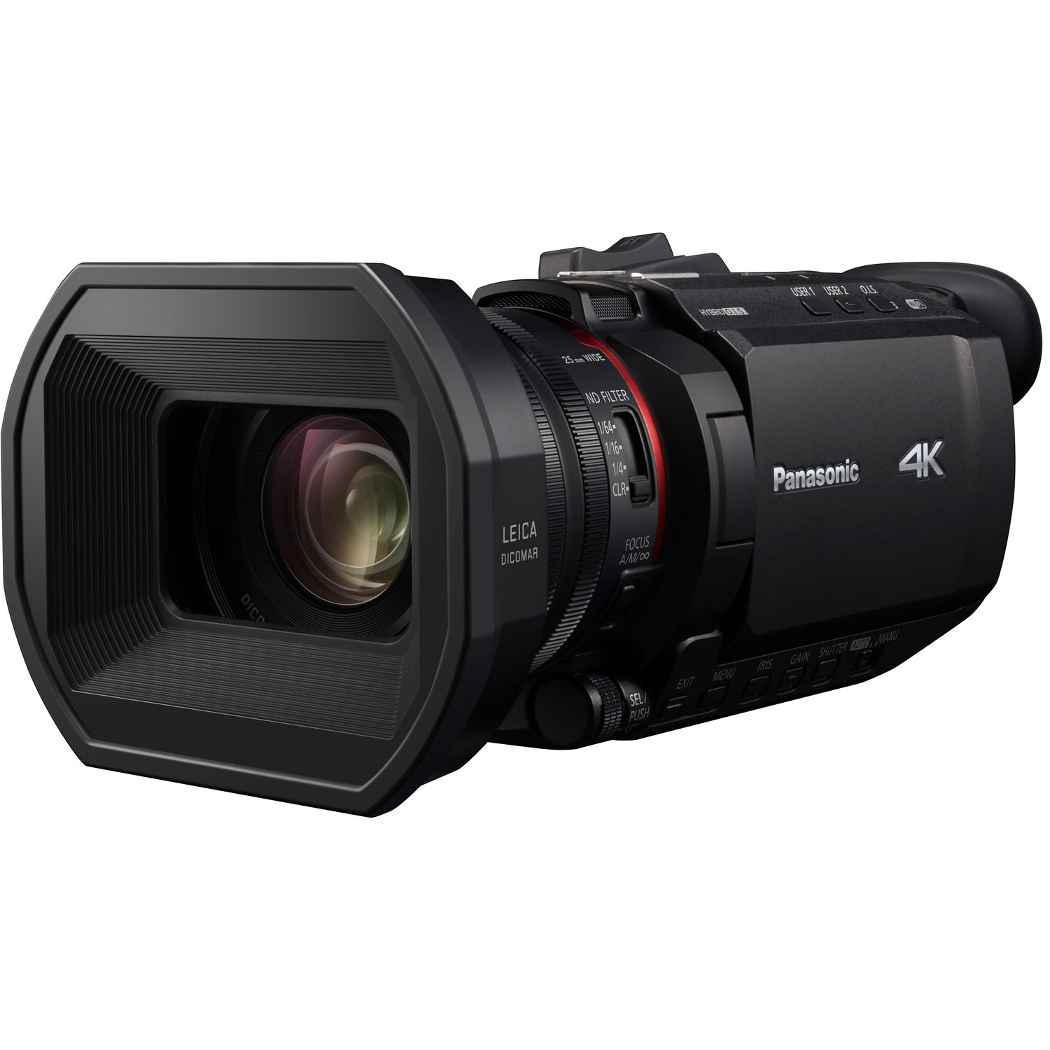 Panasonic HC-X1500 4K Profi-Camcorder Panasonic-HC-X1500-Profi-Camcorder_dreiviertel