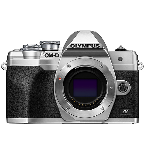 Olympus OM-D E-M10 Mark IV Gehäuse silber OM-D_E-M10_Mark_IV_silver__Product_000