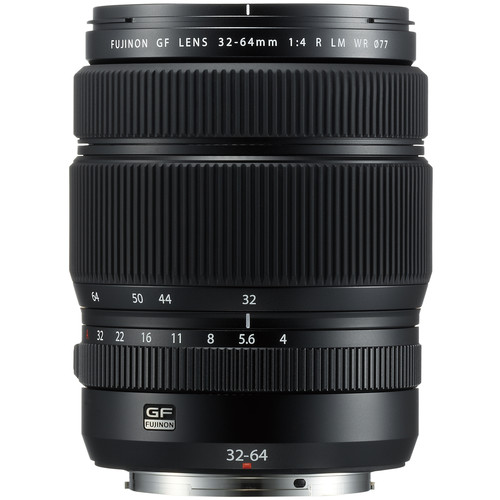 Fujifilm GF 32-64mm f/4 R LM WR Objektiv fujifilm-gf-32-64mm-f4-lm-wr-seitenansicht