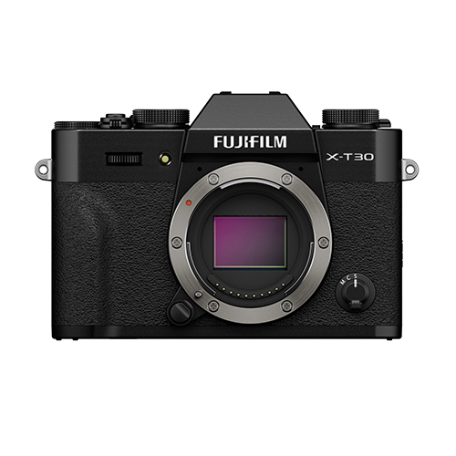 Fujifilm X-T30 III Gehäuse Schwarz Fujifilm X-T30 III Gehäuse Schwarz - Frontale Ansicht Body
