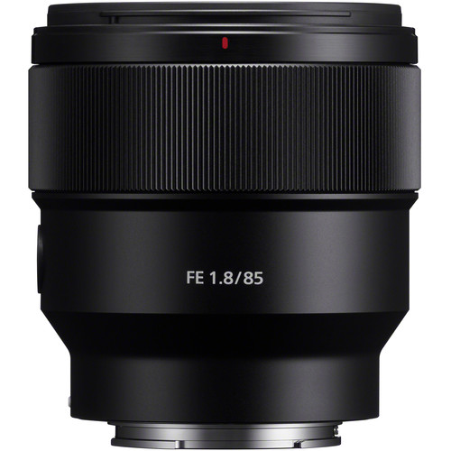 Sony FE 85mm f/1.8 Vollformat Objektiv sony-sel-85mm-f1-8-vollformat-objektiv-seitenansicht