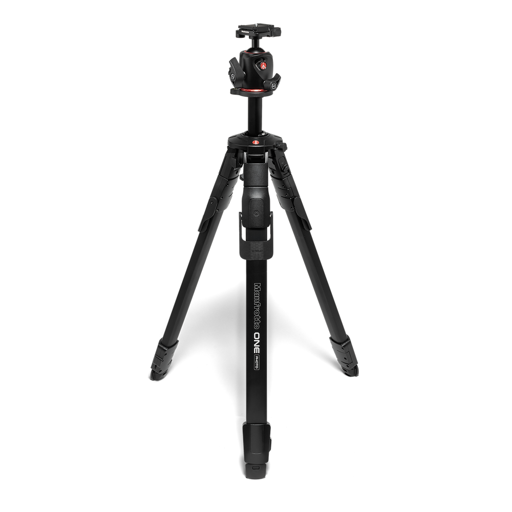 Manfrotto ONE Photo Alu Stativ mit Kugelkopf AS (Q6T)