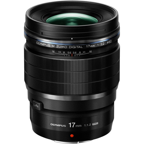 Olympus M.Zuiko Digital ED 17mm f/1.2 PRO Objektiv olympus-m-zuiko-digital-ed-17mm-f1-2-pro-objektiv-frontansicht