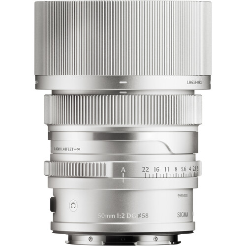 Sigma 50mm f/2.0 DG DN Contemporary für L Mount Silber Sigma 50mm f/2.0 DG DN Contemporary für L Mount Silber