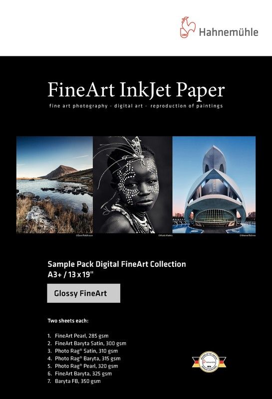 Hahnem-uhle-DFA-FineArt-Sample-Pack-Glossy-A3