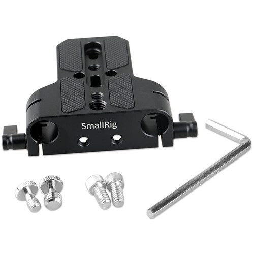 SmallRig-1674-Basisplatte-mit-Dual-15mm-Rod-Clamp-1