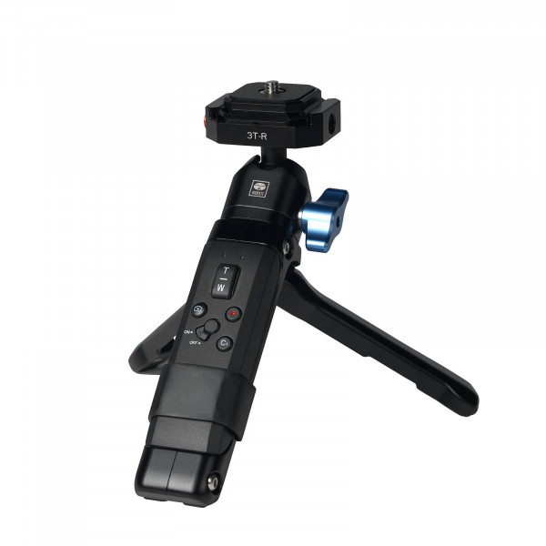 Sirui 3T-R Ministativ mit Fernbedienung - Frontale Ansicht
