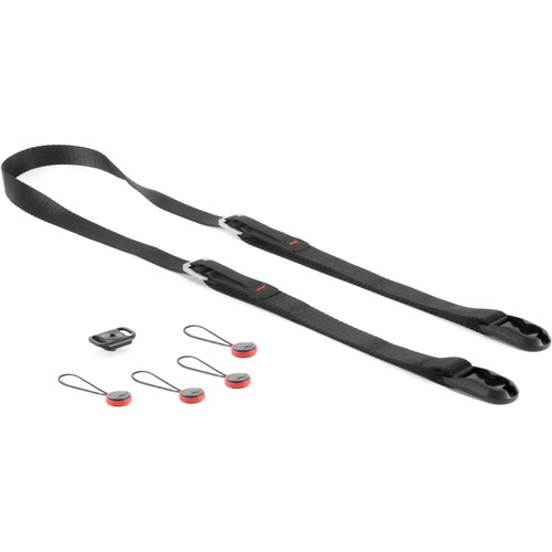 Peak Design Leash Black multifunktionaler Kameragurt peak-design-leash-multifunktionaler-kameragurt-schraegansicht