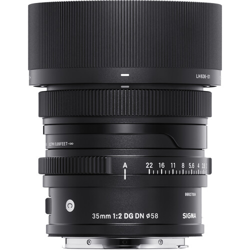 Sigma 35mm f/2.0 DG DN Contemporary für L Mount I-Series Objektiv 35mm-2