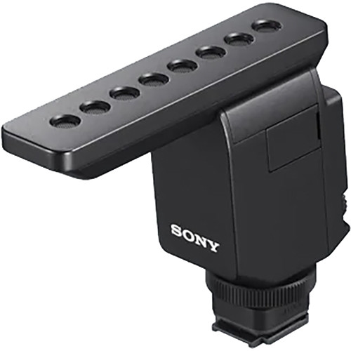 Sony ECM-B1M Kamera-Mount Shotgun Mikrofon sony-ecm-b1m-kamera-mount-shotgun-mikrofon-frontansicht