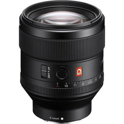 Sony FE 85mm f/1.4 GM Objektiv sony-fe-85mm-f1-4-gm-objektiv-frontansicht