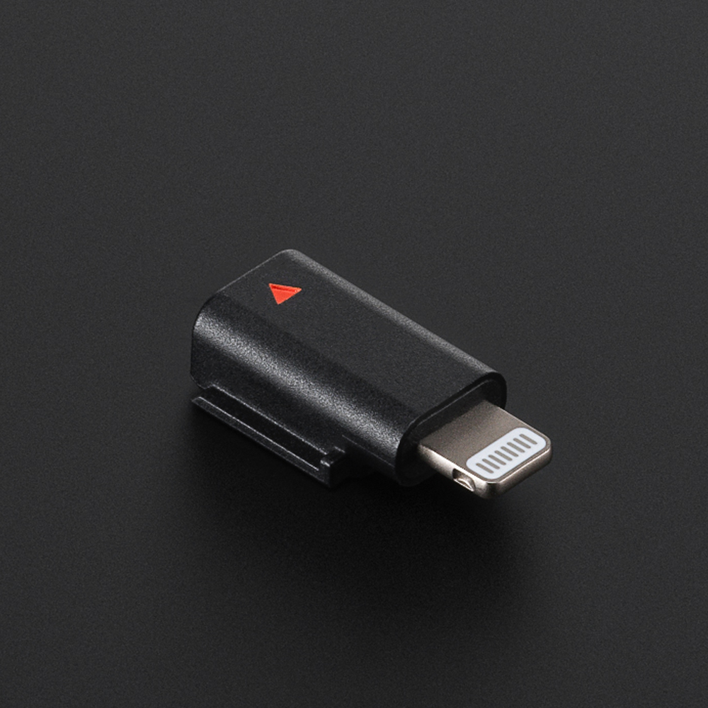 DJI-mic-3-iphone-adapter Hintergrund schwarz