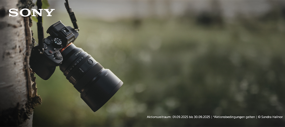 Sony Objektiv Trade-In Aktion - Kategorie Sujet für Mobile