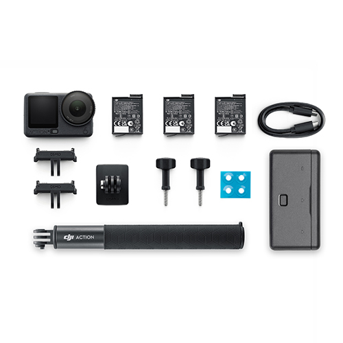 DJI Osmo Action 6 - Adventure Combo Lieferumfang