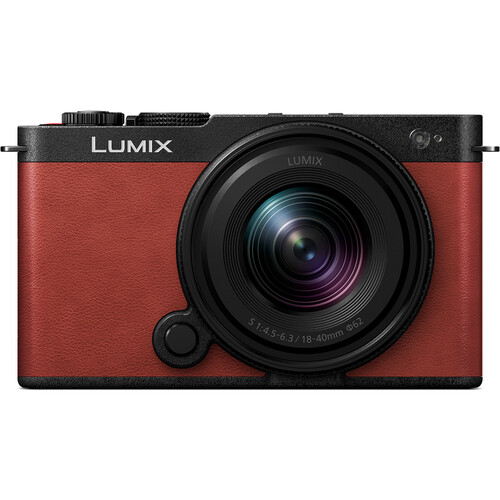 Panasonic Lumix S9 mit 18-40mm f/4.5-6.3 Kit Crimson Red LUMIX S 18-40mm f/4.5-6.3 Objektiv – Dein vielseitiges und kompaktes Standardzoom für die Vollformatkamera