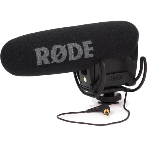 Rode VideoMic Pro+ Mikrofon rode-videomic-pro-plus-mikrofon-schraegansicht