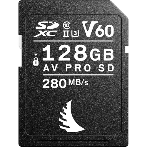 Angelbird AV PRO SD 128GB V60 UHS-II MK2 Frontale Ansicht