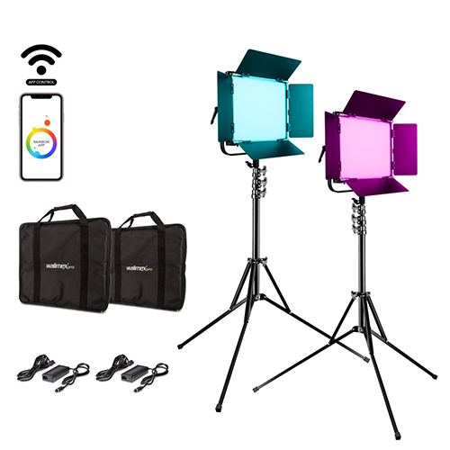 Walimex Rainbow LED 50W Set 2 Rainbowled-1