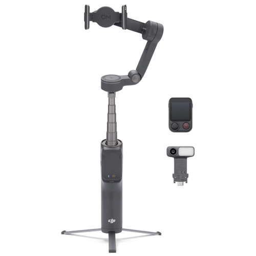 Die verstärkte magnetische Smartphone-Klemme des DJI OM 8P