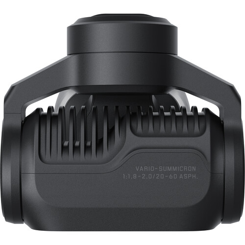 Close-Up des Leica Summicron 8K 1-Zoll-Sensors der Insta360 Luna Ultra.