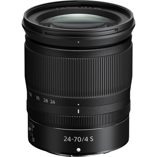 Nikon Z 24-70mm f/4 S Objektiv nikon-z-24-70mm-f4-s-objektiv-frontansicht