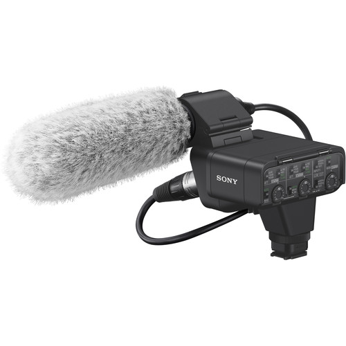 Sony XLR-K3M Adapter Kit mit Mikrofon sony-xlr-k23m-adapter-kit-mit-mikrofon-schraegansicht