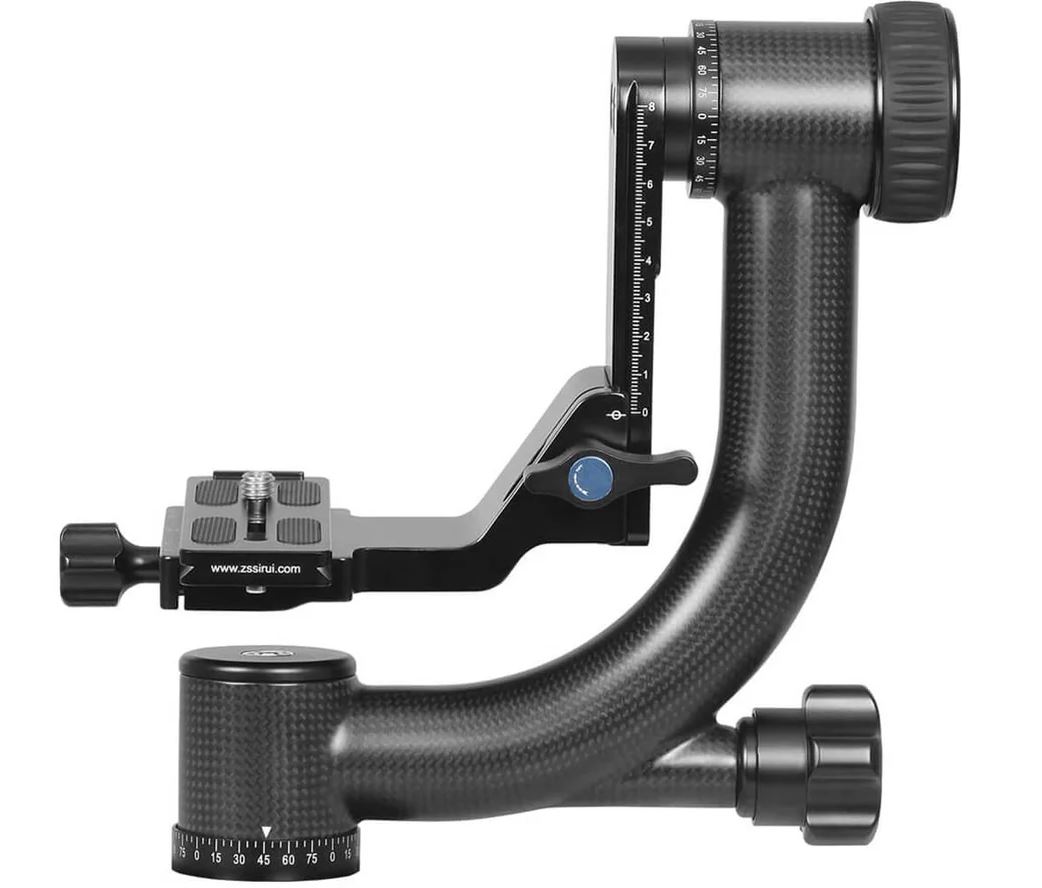 Sirui PH-20 Gimbalkopf Carbon - Frontale Ansicht