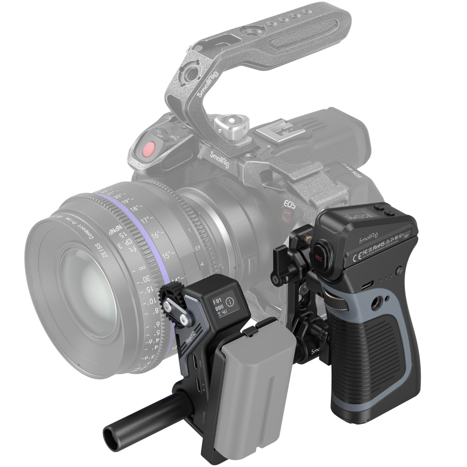 SmallRig MagicFIZ Wireless Follow Focus Handgriff Kit, 3782 SmallRig-MagicFIZ-Wireless-Follow-Focus-Handgriff-Kit-3782-Bild