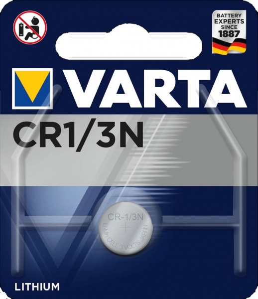 Varta CR-1 3N Lithium Knopfzelle Varta-CR-1-3N-Lithium-Knopfzelle