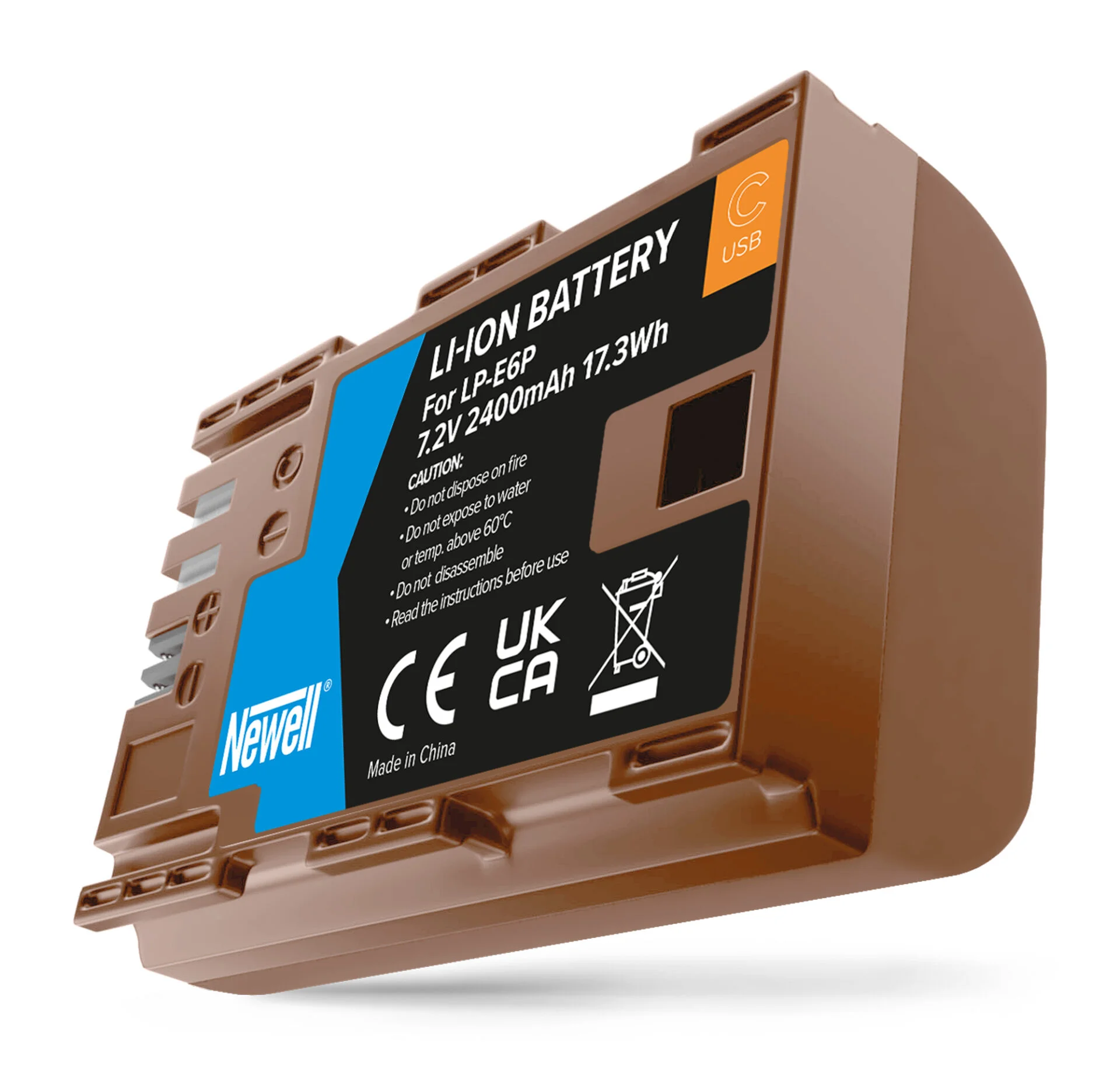 Newell Canon LP-E6P Akku USB-C  Newell Canon LP-E6P Akku USB-C