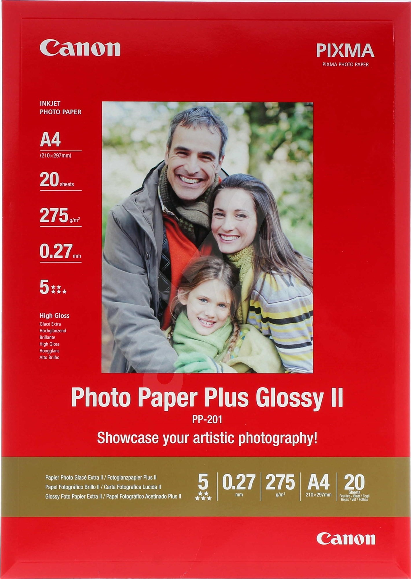 Canon PP-201 Fotopapier A4 20 Blatt (270g/qm) Canon-PP-201-Fotopapier-A4-20-Blatt-275gqm-_1