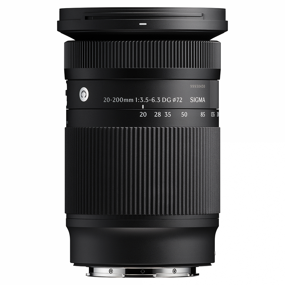 Sigma 20-200 Ansicht vorne